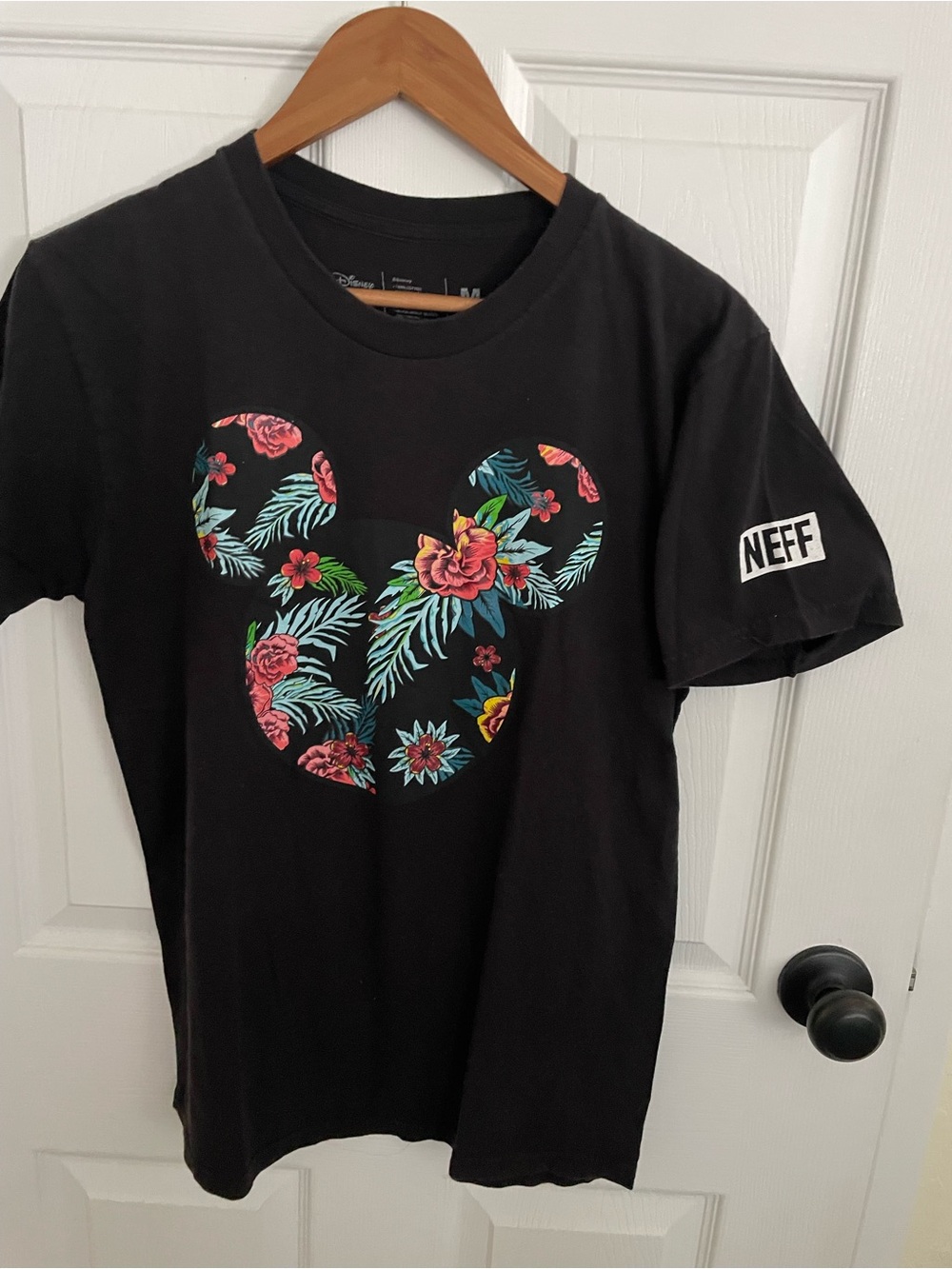 Neff X Disney BUNDLE Mouse Graphic T-Shirt Bundle Size M Teal Black Astro